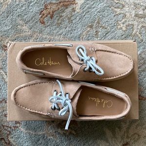 New Cole Haan Leather Loafer Shoes - 7